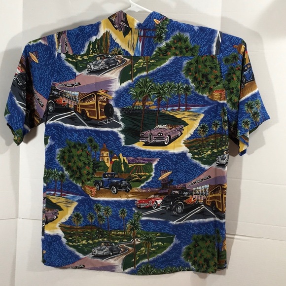 Reyn Spooner rare Hawaiian Tropical  shirt - Picture 6 of 8